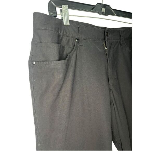 Lululemon Men’s 34 ABC Classic Fit 5 Pocket Pants Warpstreme Obsidian Black - Picture 4 of 7